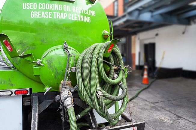 Grease Trap Cleaning of Rowland Heights office